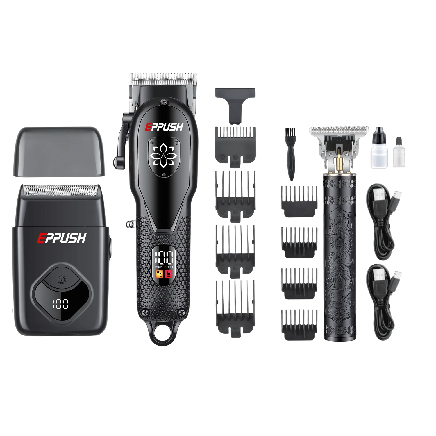EPUSHPRO L1M1S1 3-in-1 Barber Kit – view 2