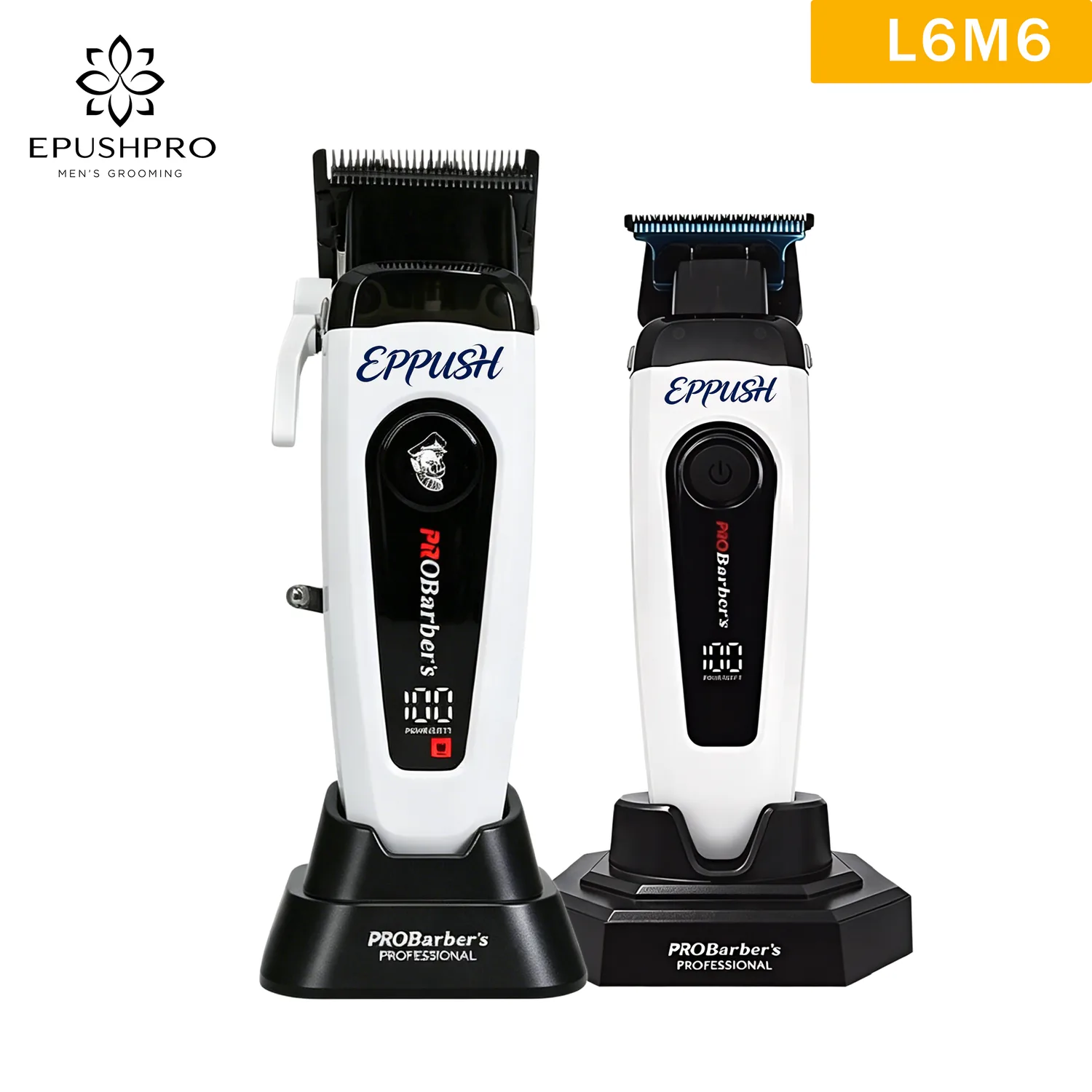 EPUSHPRO L6M6 Clipper & Trimmer Set