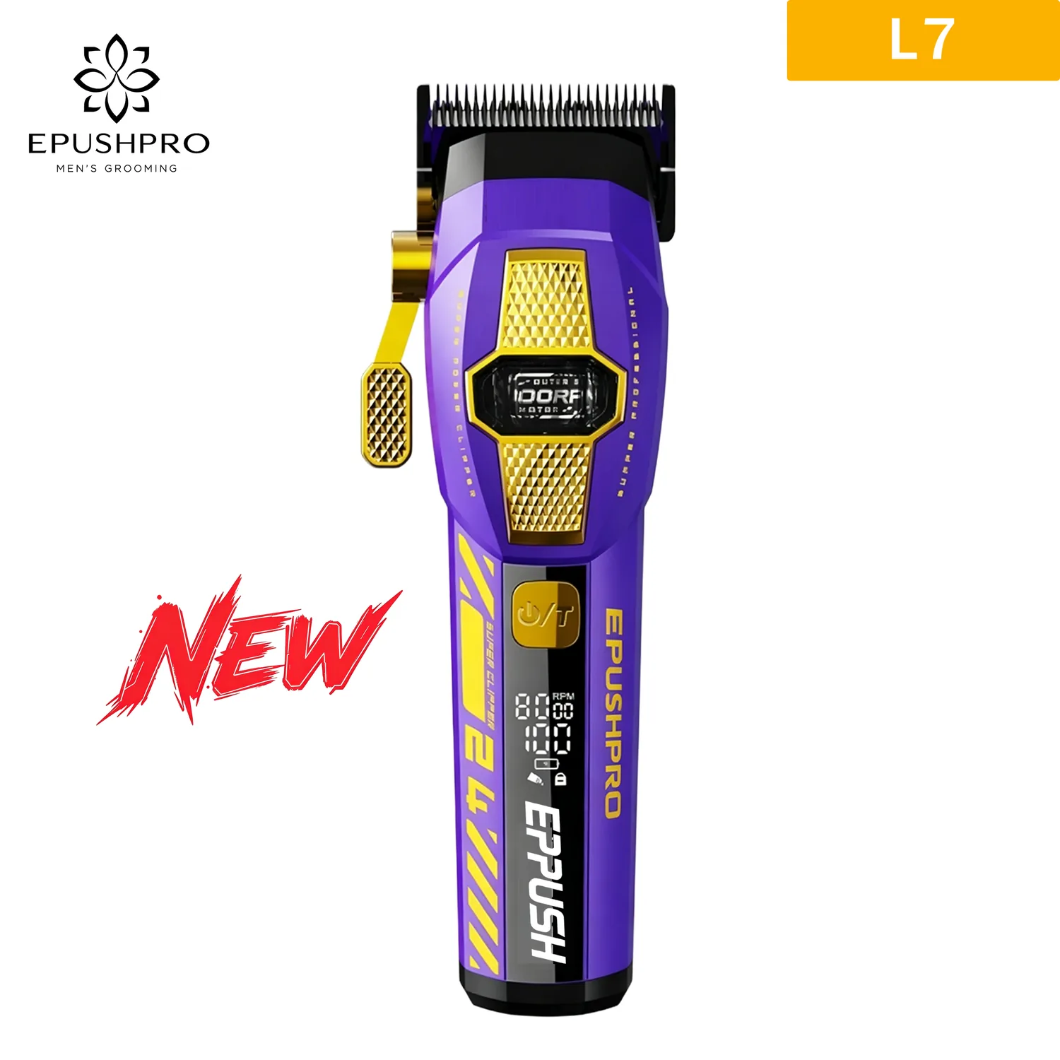 EPUSHPRO L7 Outer-Rotor Hair Clipper – view 3