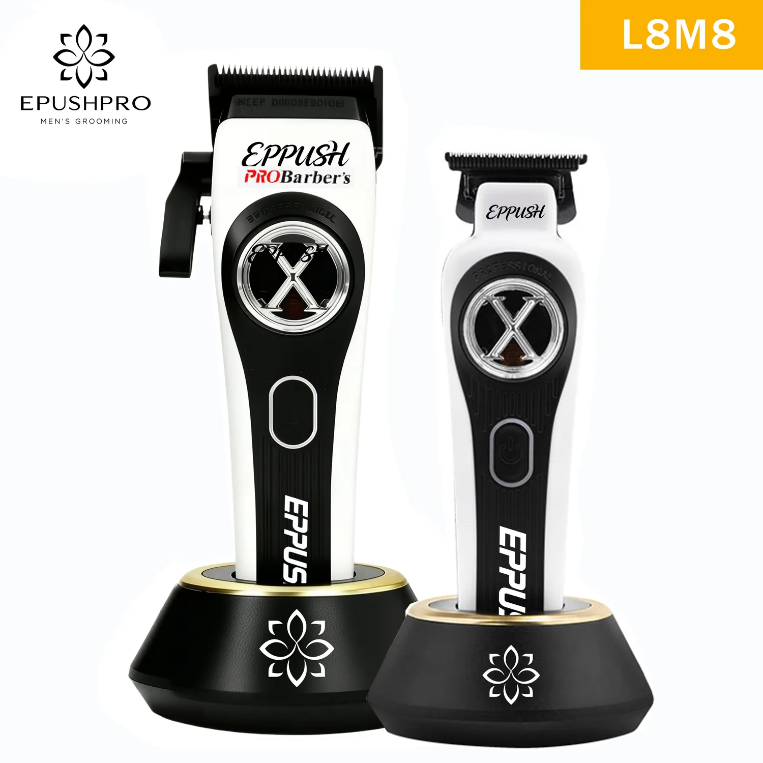 EPUSHPRO L8M8 Clipper & Trimmer Set